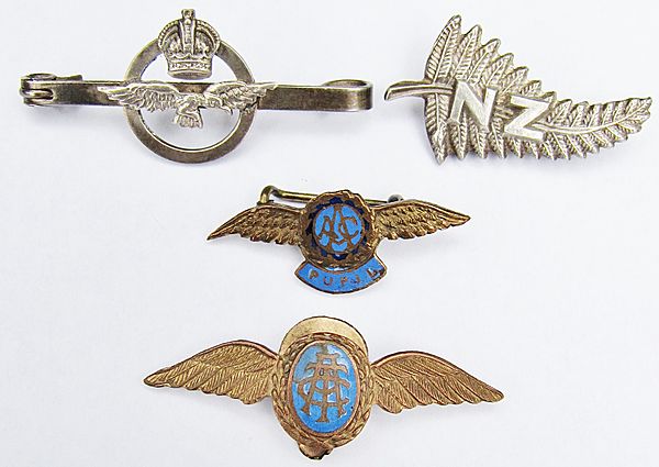 RNZAF Associated Badge Grouping - Click for the bigger picture