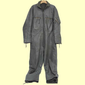 Luftwaffe Leather Flight Suit - Click for the bigger picture