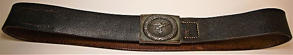Luftwaffe Other Ranks /NCO leather belt - Click for the bigger picture