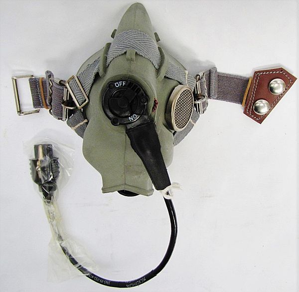 RAF H Type Oxygen Mask - Click for the bigger picture