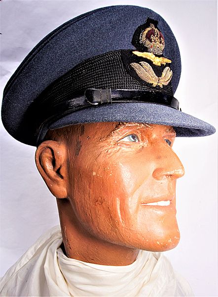 RAF Officers Visor Cap - Click for the bigger picture