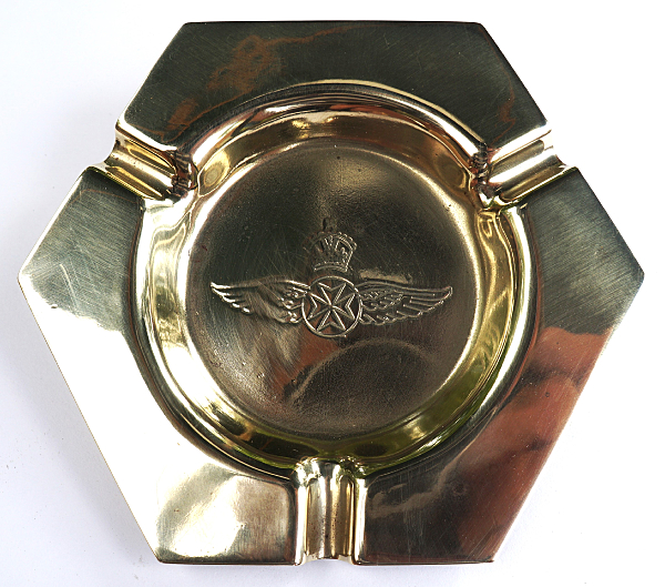 Maltese Trench Art Ashtray - Click for the bigger picture