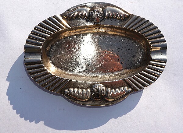 Royal Flying Corps Brass Ashtray - Click for the bigger picture