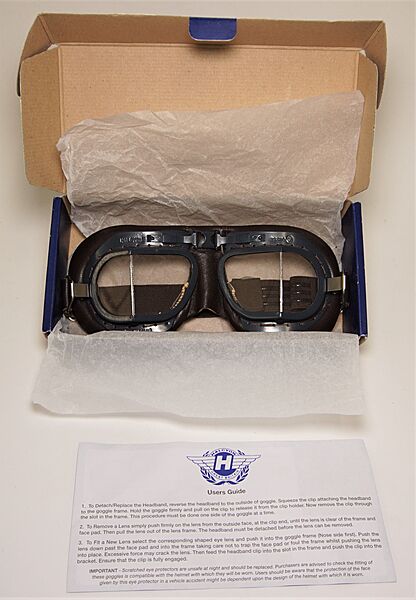Halycon 'Battle of Britain' Mk 8 Flying Goggles - Click for the bigger picture