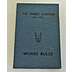 The Fairey Aviation Company Ltd Works Rules - Click for the bigger picture