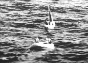 A closer shot of the dinghies