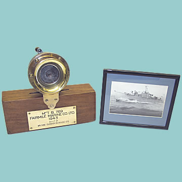 Motor Torpedo Boat (MTB) Maker's Plate - Click for the bigger picture