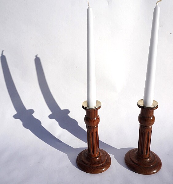 HMS Southampton Candlesticks - Click for the bigger picture