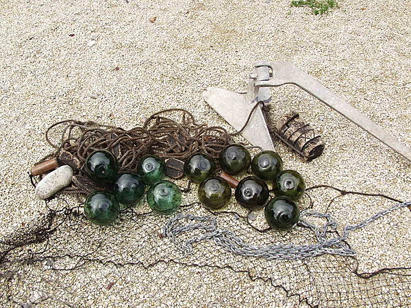 Glass Fishing Floats - Click for the bigger picture