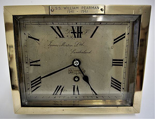 Ships Clock ex S. S. William Pearman - Click for the bigger picture