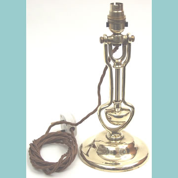 Ship's Electric Gimbal Lamp - Click for the bigger picture