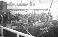 SS Kuphus while an oil hulk in Gibralter