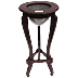 HMS Pegasus Christening Font & Stand - Click for the bigger picture