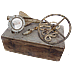 Kreigsmarine Ship's Log in fitted case - Click for the bigger picture