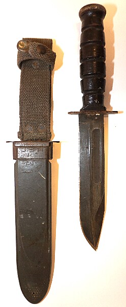 USN Ka-Bar Mk II Fighting Knife - Click for the bigger picture